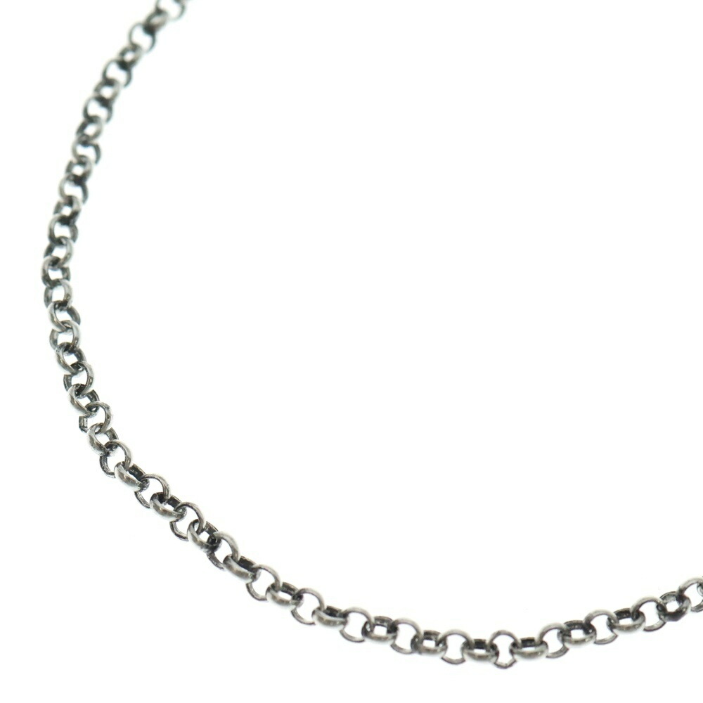 CHROME HEARTS(クロムハーツ) 大いさ:24INCH NECKCHAIN R24 ロールチェーンネックレス 24inch しろがね色 BCA085【中古】【座標軸B】【色合いしろがね色】【取りまわしバス発着場渋谷】