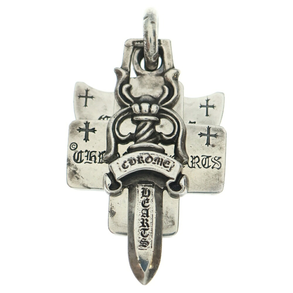 CHROME HEARTS(クロムハーツ) 3TRINKETS 3トリンケッツ シャンデリヤいの一番 しろがね色 BCA202【中古】【座標軸B】【色合いしろがね色】【取りまわしバス発着場BRING有楽町マルイ店】