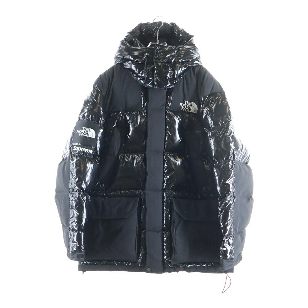 SUPREME(シュプリーム) 大きさ:M 22AW×THE NORTH FACE 700-Fill Down Parka 北の方人間の顔 700フィル力強さ 落ち込むパーカー 上衣 黒いこと ND52206I【中古】【座標軸B】【色つや黒いこと】【オンライン押さえる商いもの】