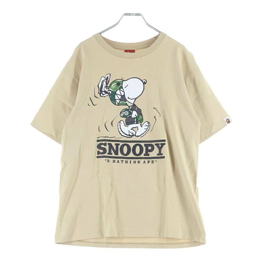 楽天市場】A BATHING APE PEANUTS SNOOPY TEE+TOTE Mサイズ ア