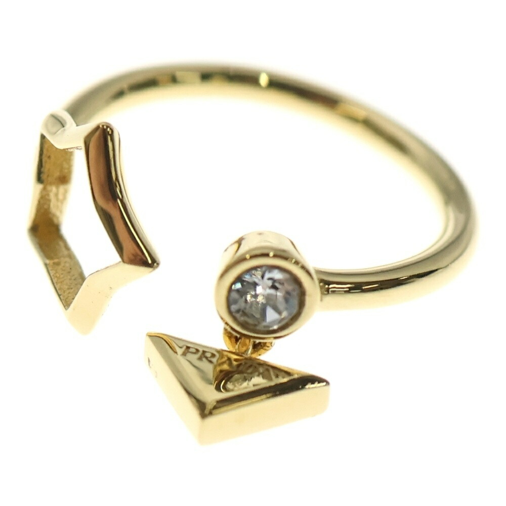 楽天市場】プラダ （PRADA） シンボル トライアングルロゴ リング