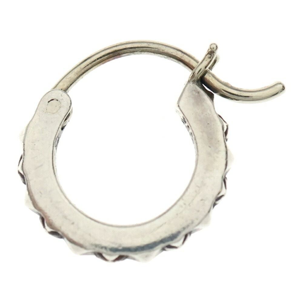 CHROME HEARTS(クロムハーツ) TINY TFP HOOP トゥルーファッキンパンク フープピアス しろがね色 BCA118【中古】【座標軸B】【色合いしろがね色】【取りまわしバス発着場渋谷】