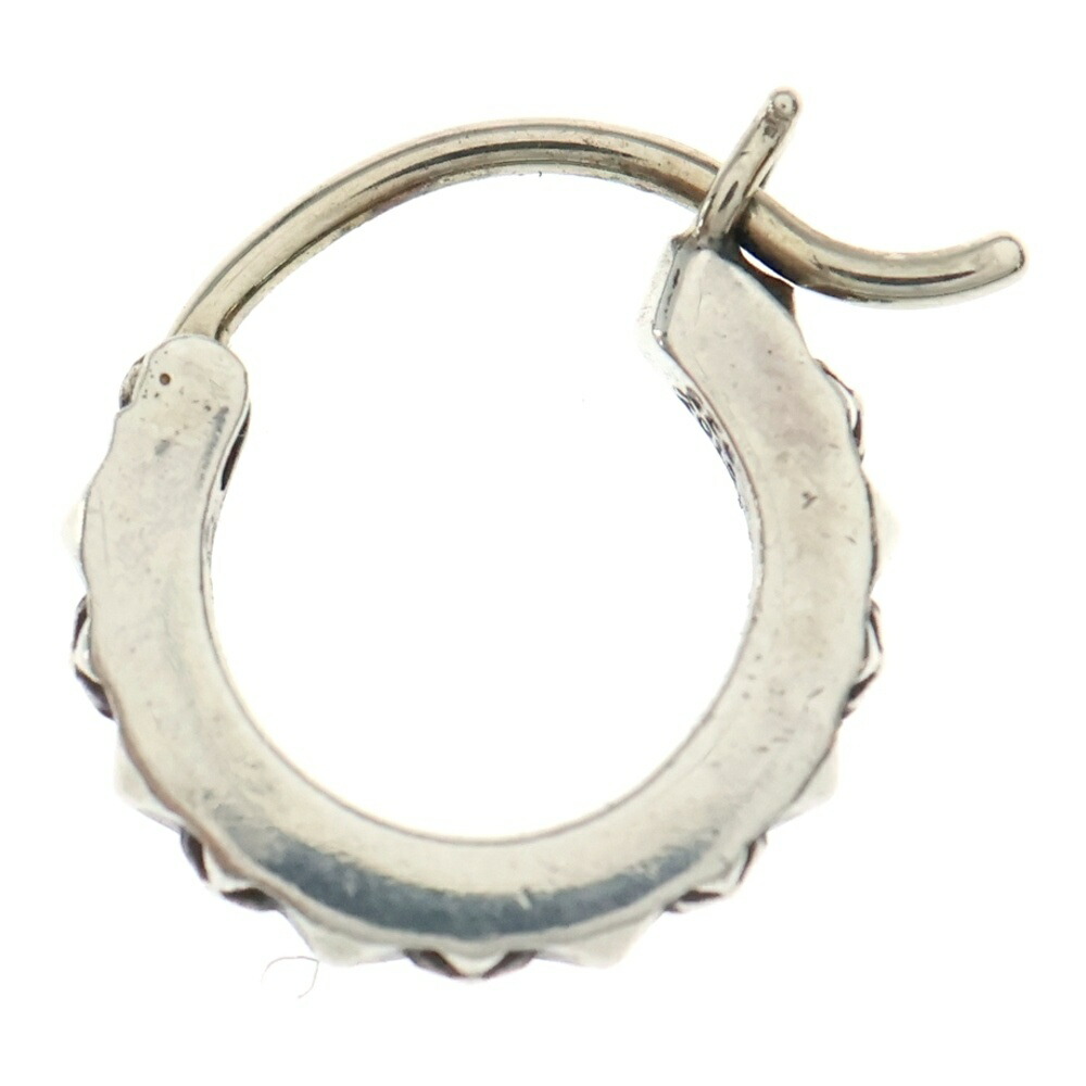 CHROME HEARTS(クロムハーツ) TINY TFP HOOP トゥルーファッキンパンク フープピアス しろがね色 BCA118【中古】【座標軸B】【色合いしろがね色】【取りまわしバス発着場渋谷】