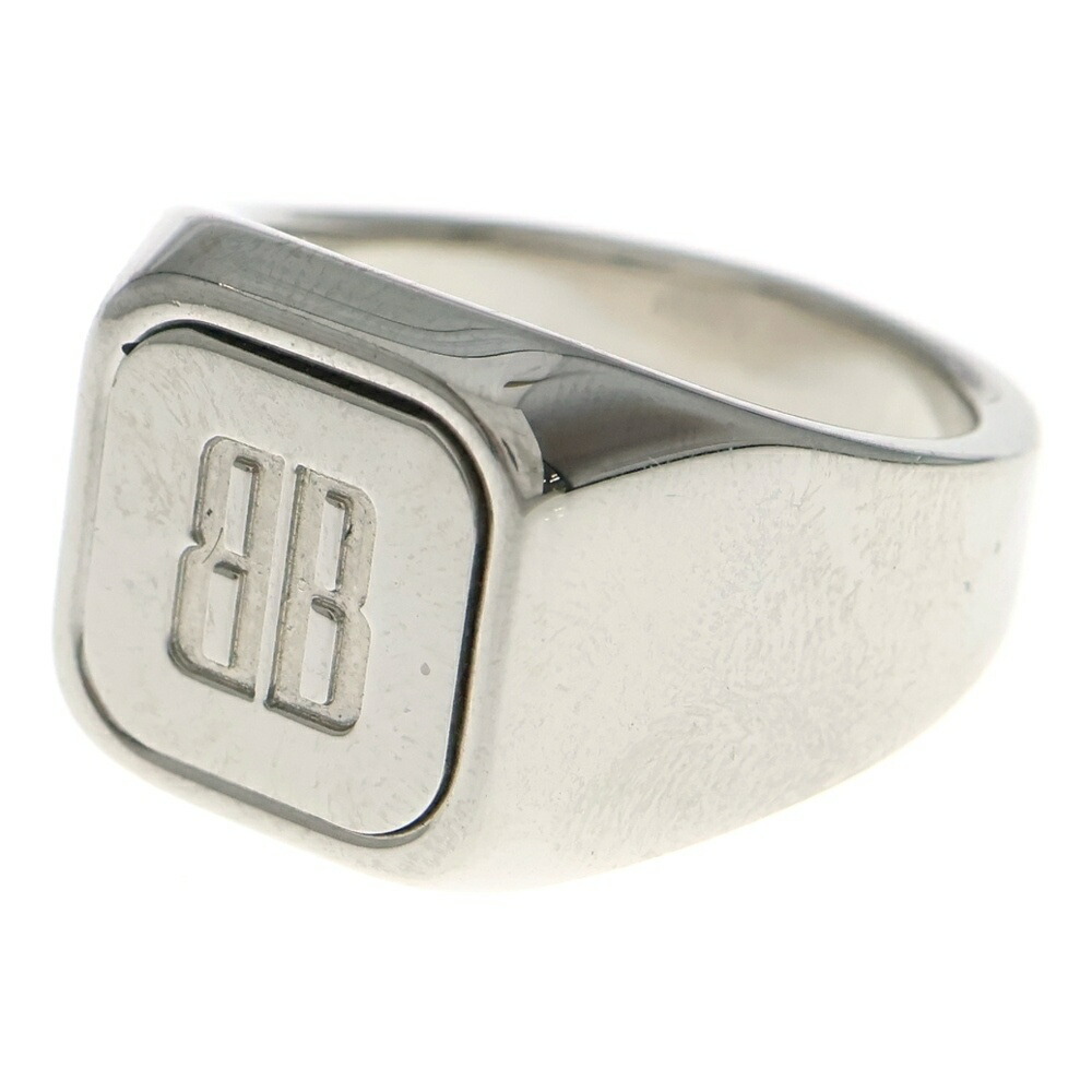 楽天市場】BALENCIAGA バレンシアガ リング 696222 TZ99I BB ICON RING