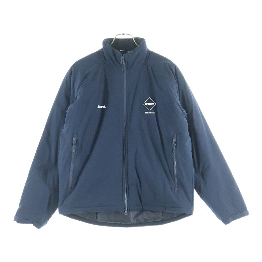 F.C.R.B.(エフシーアールビー) 大きさ:S 24AW INSULATED VENTILATION JACKET インサレーションベンチレーションジャケット ジップアップジャケット 米国海軍 FCRB-242053【中古】【座標軸B】【カラーネイビー】【取りまわしバス発着場BRING神殿店】