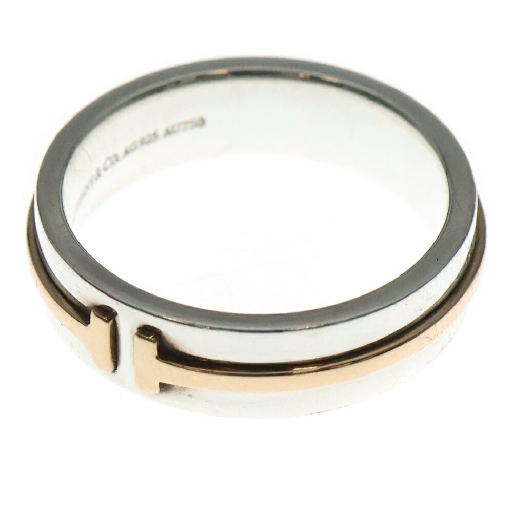 楽天市場】TIFFANY&Co（ティファニー） T TWO ナロー リング SV925