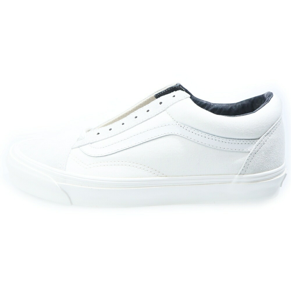 VANS(ヴァンズ) 大きさ:27.0珊 90s LAMPIN STYLE 86 USA製 幽客いの一番 ローカットスニーカー 白いこと US9/27珊【中古】【度合いB】【色つや白いこと】【オンライン押さえる商いもの】