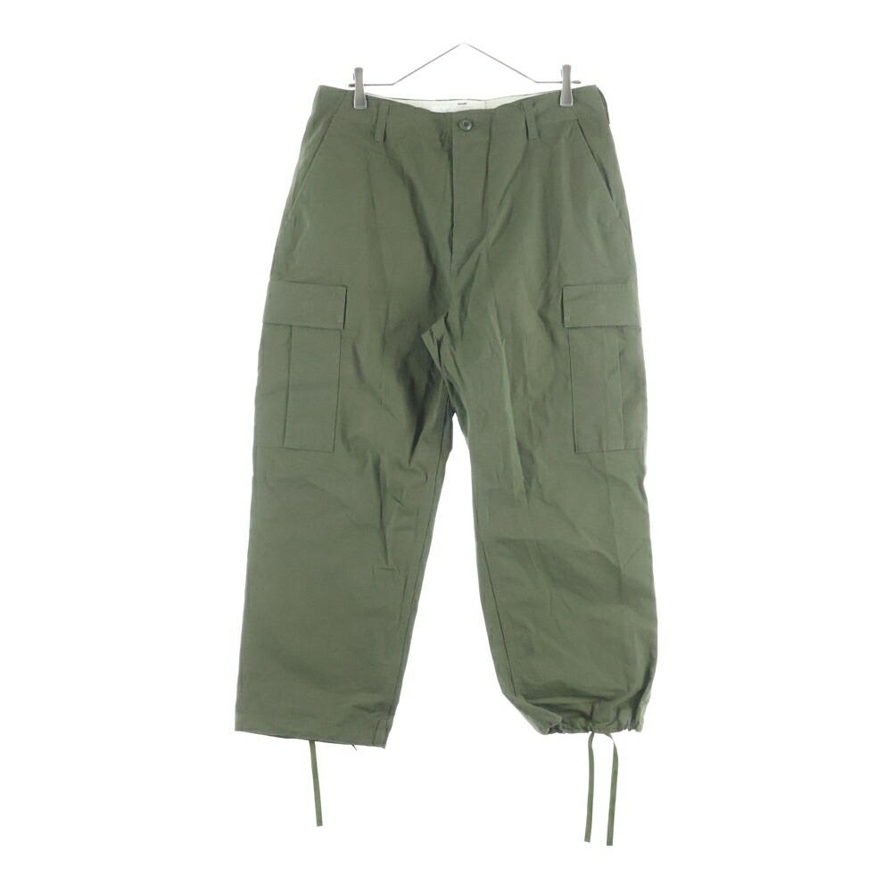 WACKO MARIA(ワコマリア) 大きさ:S 23AW 6 POCKET TROUSERS 6衣嚢 トラウザーズ カーゴパンツ カーキ 23FW-WMP-PT03【中古】【座標軸A】【色合いカーキ】【取りまわしバス発着場BRING福岡天神店】