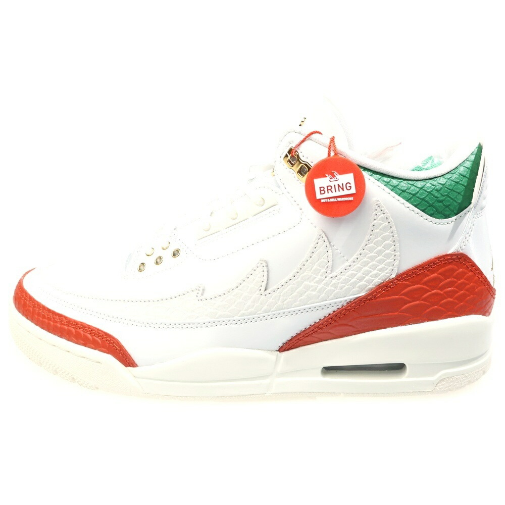 NIKE(ナイキ) 大きさ:28.5糎 JORDAN 3 RETRO EL VUELO SUMMIT WHITE ジョーダン スリー レトロ エル ブエロ 主脳会談 白いこと US10.5/28糎 IO1752-100【新古品/中古】【座標軸S】【色合い白いこと】【取りまわしバス発着場BRING KICKS】