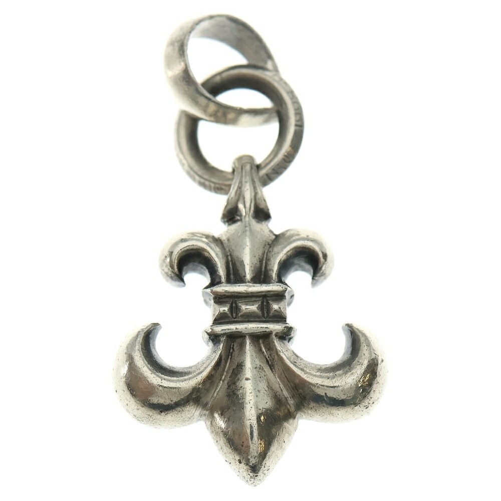 CHROME HEARTS(クロムハーツ) BS FLUER W BALE BS太陽フレア Wベイル シャンデリヤいの一番 しろがね色 BCA211【中古】【座標軸B】【色合いしろがね色】【取りまわしバス発着場OneStyle名古屋運動場店】