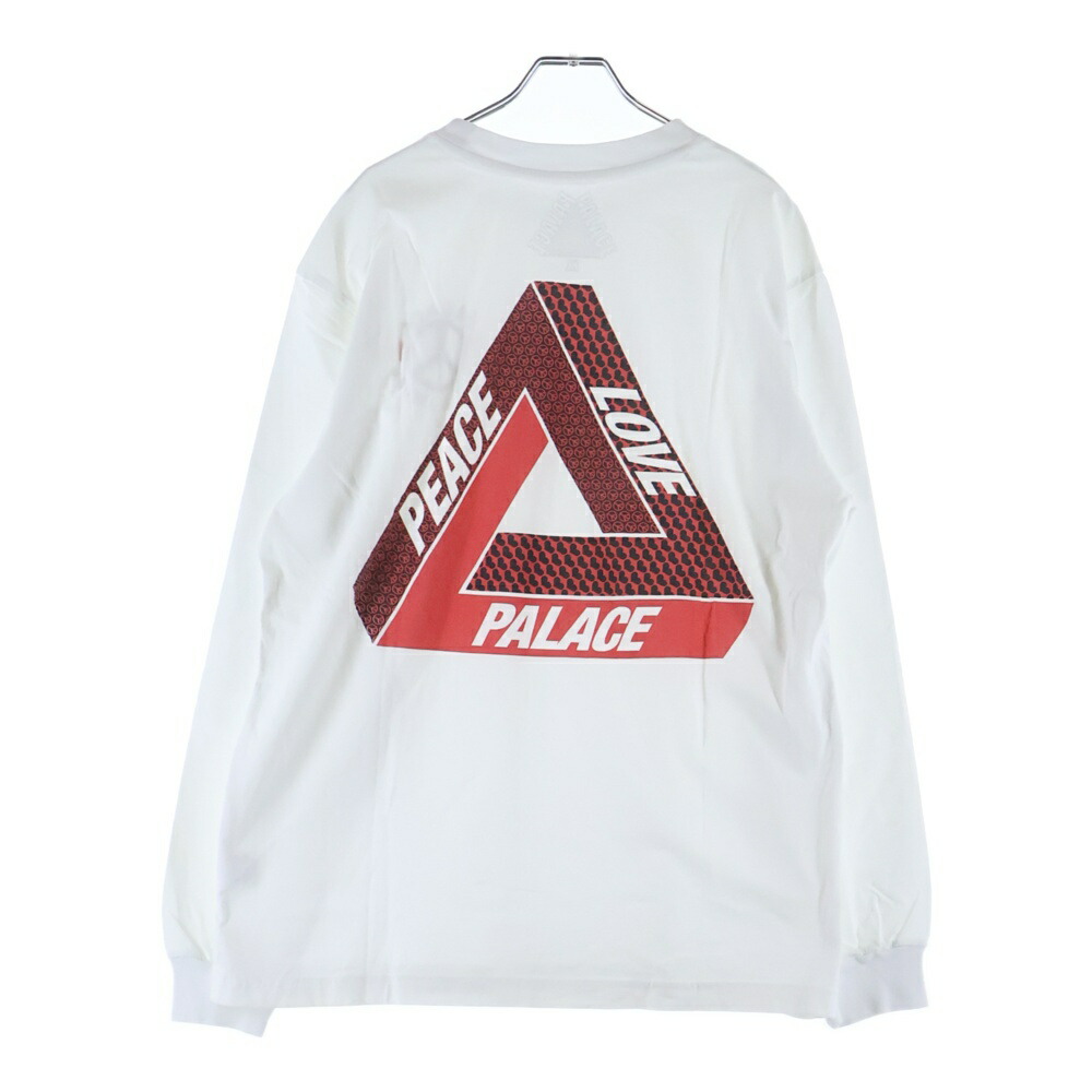 Palace Skateboards(パレススケートボーズ) 大きさ:XL 15SS PEACE AMORE S/S TEE 外国で制限事項 天下太平 アモーレ 労働者の一団のど首 半袖プルオーバー カットソー 白いこと【中古】【座標軸A】【色合い白いこと】【取りまわしバス発着場BRING THRIFT CLOSET 幕張店】