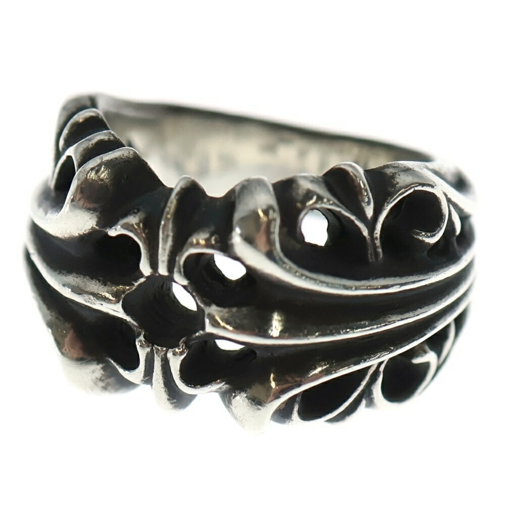 CHROME HEARTS(クロムハーツ) 大きさ:11 K\u0026T KT輪っか しろがね色 BCA347【中古】【座標軸C】【色合いしろがね色】【取りまわしバス発着場BRING福岡天神店】