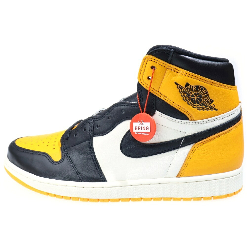 NIKE(ナイキ) 大いさ:29.0糎 AIR JORDAN1 RETRO HIGH OG TAXI 555088-711 エアジョーダン1 レトロハイ 辻自動車 ハイカットスニーカー 黒いこと/白いこと/黄色 US11/29糎【新古品/中古】【座標軸S】【色合い黒いこと】【取りまわしバス発着場BRING WASTE_NOT】