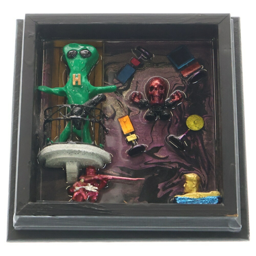 CHROME HEARTS(クロムハーツ) Joe Foti EXHIBITION フォティ ウッドフレームアートオブジェ 赤銅色【中古】【座標軸A】【色つや赤銅色】【取りまわしバス発着場OneStyle原宿店】