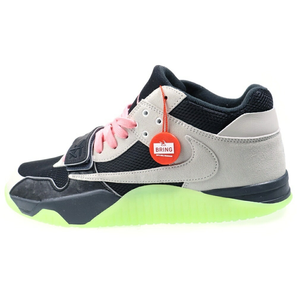 NIKE(ナイキ) 大きさ:US14/32珊 TRAVIS SCOTT CHASE B JUMPMAN JACK TR CJ1 T-REXX トラヴィススコット チェイスB ジャンプマンジャック ハイカットスニーカー マルチ US14/32珊 IH7971-001【中古】【度合いA】【色つやマルチ色つや】【取りまわしバス発着場BRING KICKS】