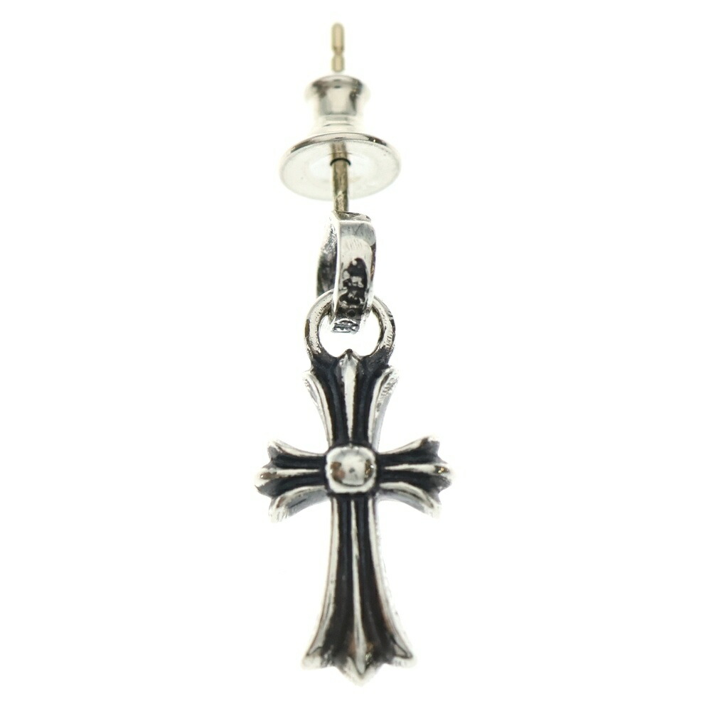 CHROME HEARTS(クロムハーツ) BBY F PPRCHN ベイビーファットクロス 落っこちるピアス しろがね色 BCA090【中古】【座標軸B】【色合いしろがね色】【取りまわしバス発着場BRING心斎橋店】