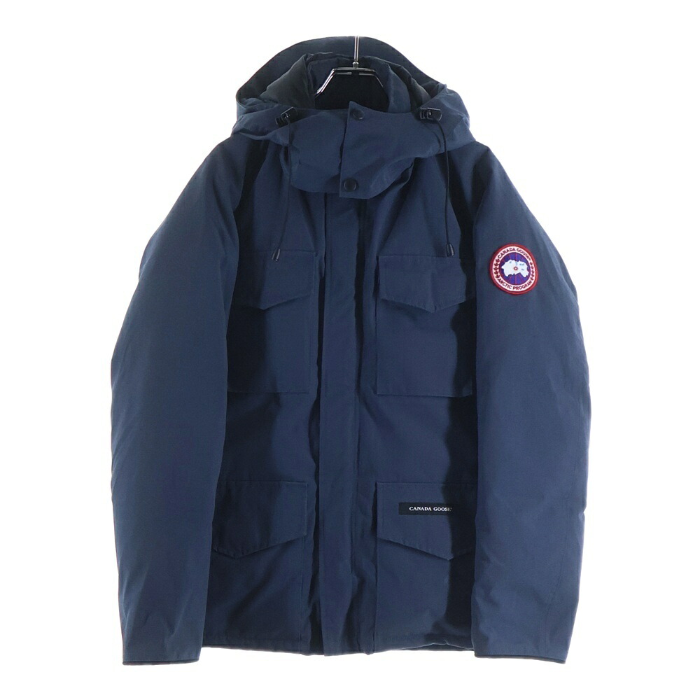 CANADA GOOSE(カナダグース) サイズ:XS Kamloops カムループス ジップアップフーデットナイロンダウンコート 4075JM R ネイビー【中古】【程度B】【カラーネイビー】【オンライン限定商品】|ブランド買取・販売 BRING