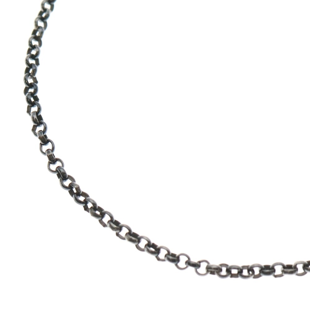 CHROME HEARTS(クロムハーツ) 大いさ:16.0inch NECKCHAIN R16 ロールチェーンネックレス 16inch しろがね色 BCA082【中古】【座標軸B】【色合いしろがね色】【取りまわしバス発着場BRING仙台店】