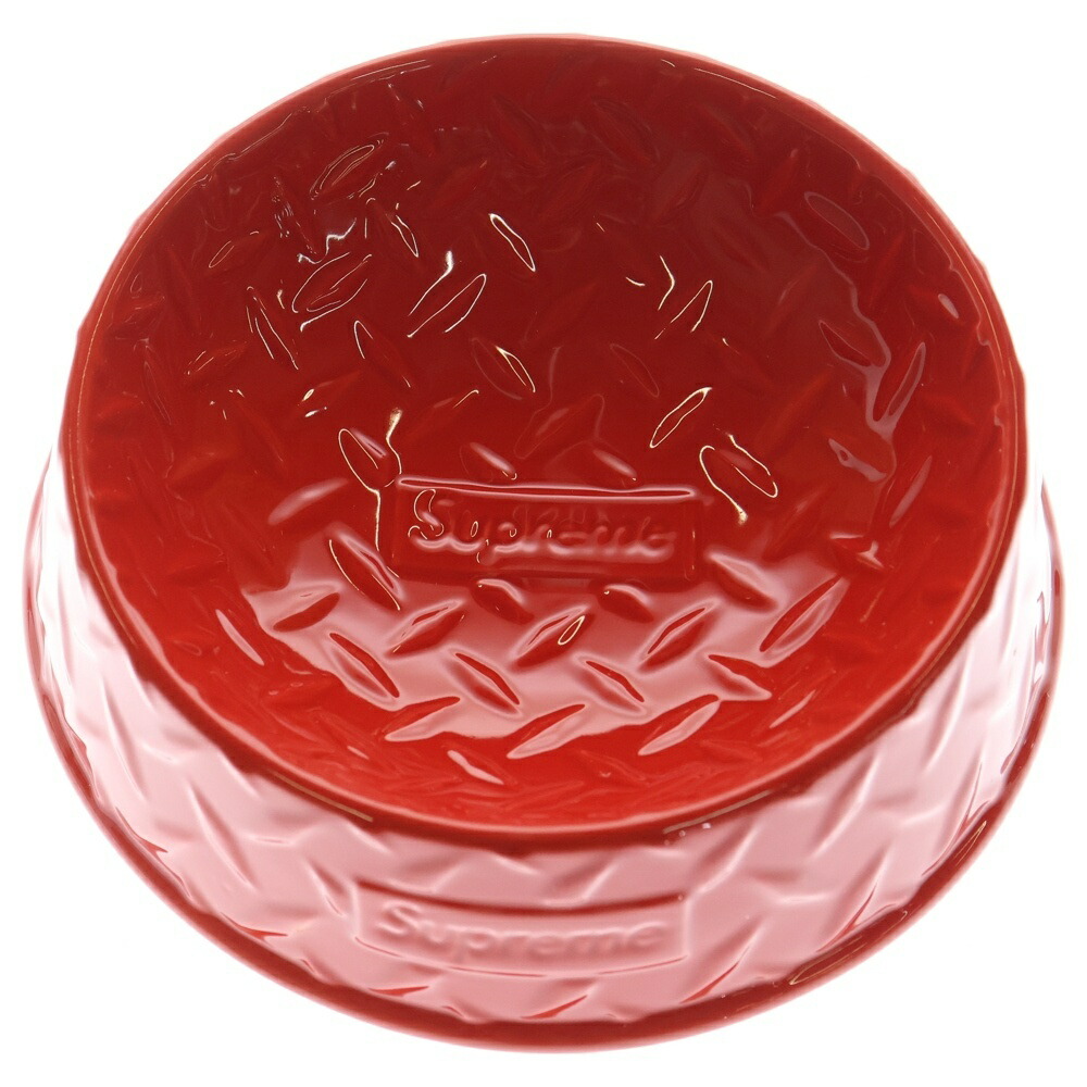 楽天市場】【Supreme Diamond Plate Dog Bowl Silver 楽天市場】【Supreme Diamond Plate Dog Bowl Silver