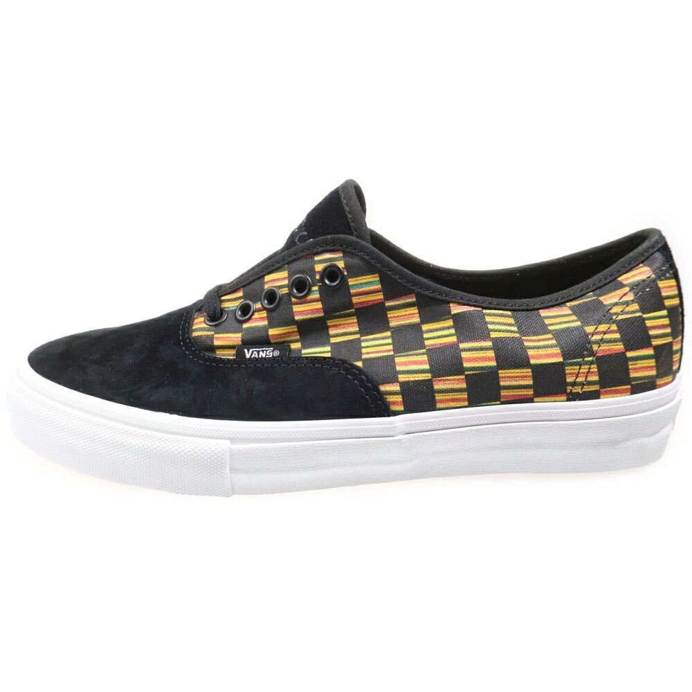 VANS(ヴァンズ) 大きさ:27.5珊 × SEAN CLIVER AUTHENTIC PRO SYNDICATE ショーン・クライヴァー オーセンティック 労働者階級 暴力団 ローカットスニーカー 黒いこと US9.5/27.5珊 VN-00ZRDSI【中古】【度合いA】【色つや黒いこと】【オンライン押さえる商いもの】