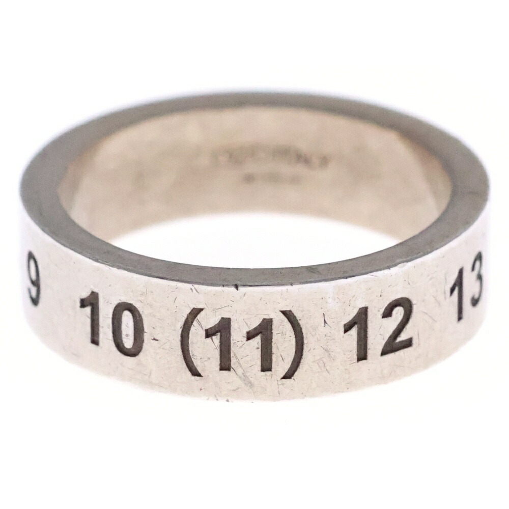 Maison Margiela(メゾンマルジェラ) サイズ:59 11リング 925 指輪 シルバー #59 SM1UQ0050【中古】【程度B】【カラーシルバー】【取扱店舗渋谷】