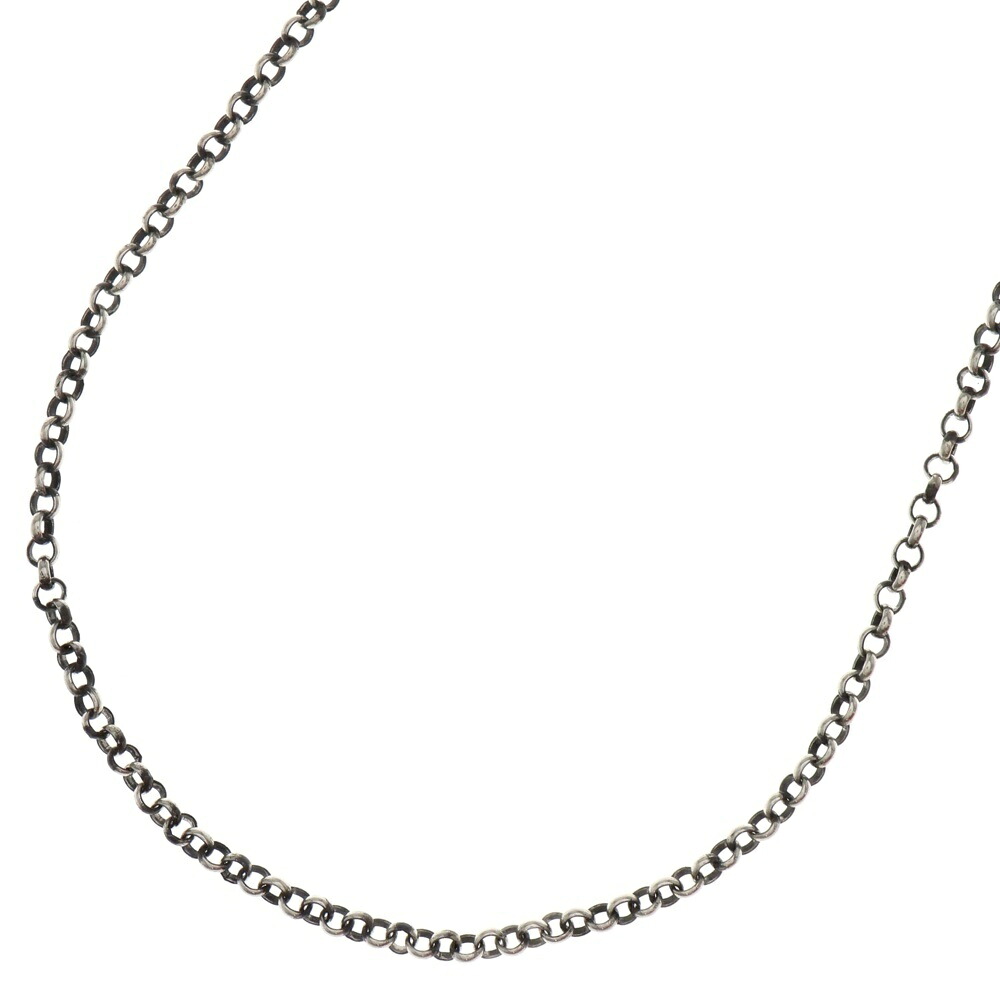 CHROME HEARTS(クロムハーツ) NECKCHAIN R18 ロールチェーンネックレス 18inch しろがね色 BCA083【中古】【座標軸B】【色合いしろがね色】【取りまわしバス発着場BRING京都河原町店】