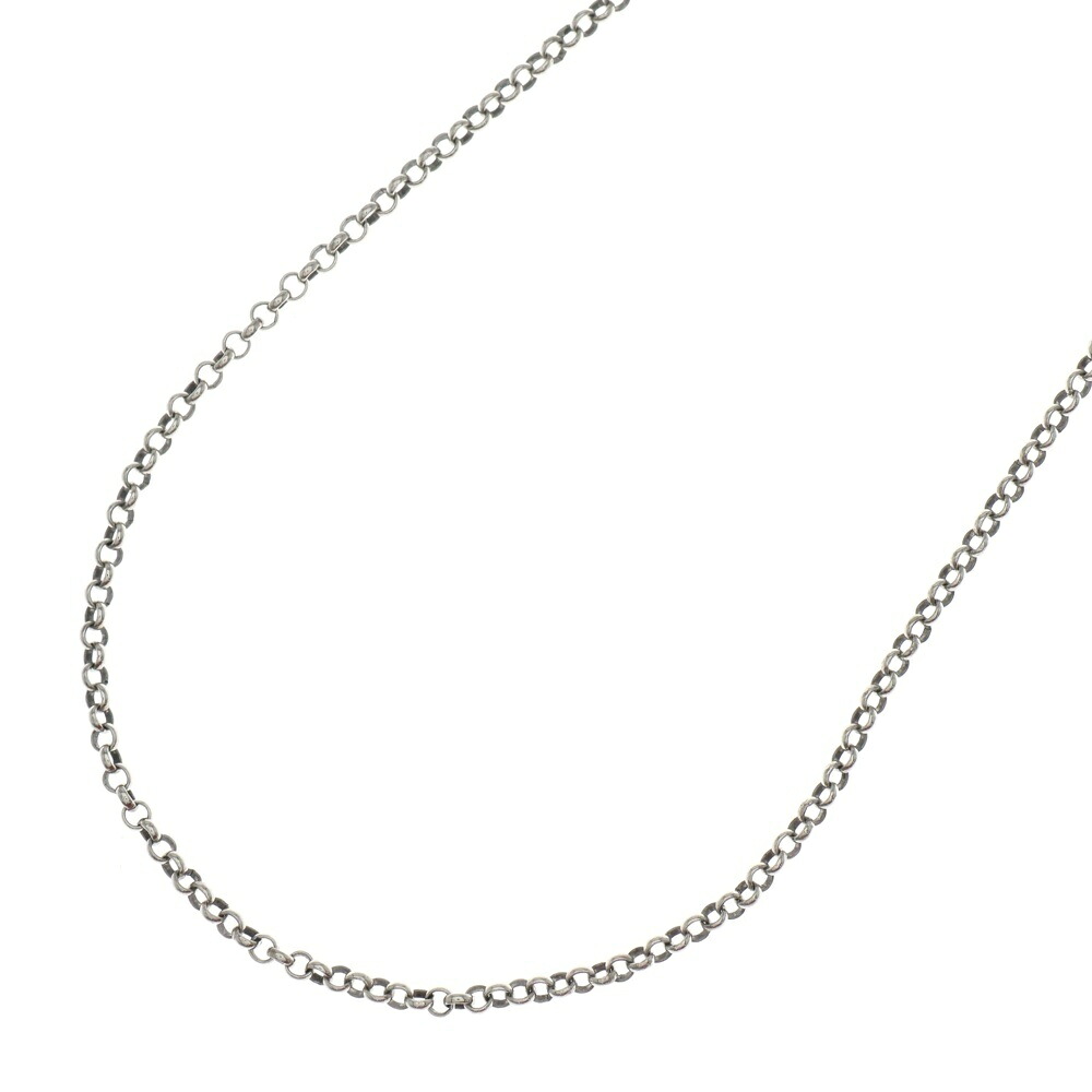 CHROME HEARTS(クロムハーツ) サイズ:18.0inch NECKCHAIN R18 ロールチェーンネックレス 18inch シルバー BCA083【中古】【程度B】【カラーシルバー】【取扱店舗OneStyle名古屋パルコ店】|ブランド買取・販売 BRING