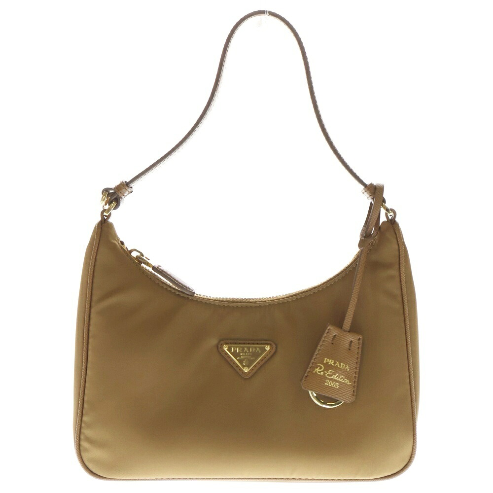 PRADA(プラダ) Re-Edition 2005 リエディション ショルダーバッグ 赤銅色 ナイロン 1N204M【中古】【座標軸A】【色合い赤銅色】【取りまわしバス発着場BRING福岡天神店】 メンズバッグ-ショルダーバッグ・メッセンジャーバッグ-バッグ・小物・ブランド雑貨