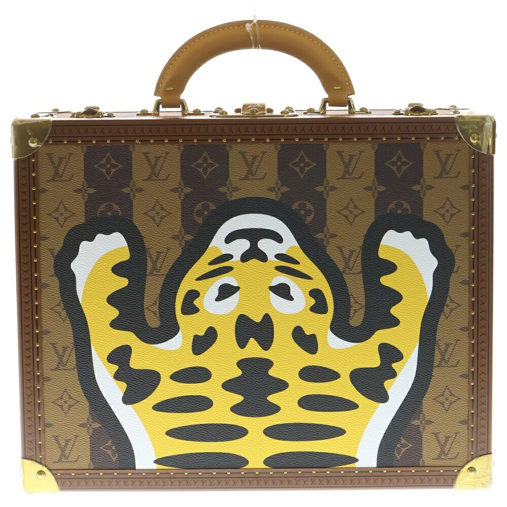 LOUIS VUITTON(ルイヴィトン) 大きさ:40 LV×NIGO M20464 コトヴィル40 モノグラムトランクケース 赤銅色【新古品/中古】【度合いS】【色つや赤銅色】【取りまわしバス発着場渋谷】