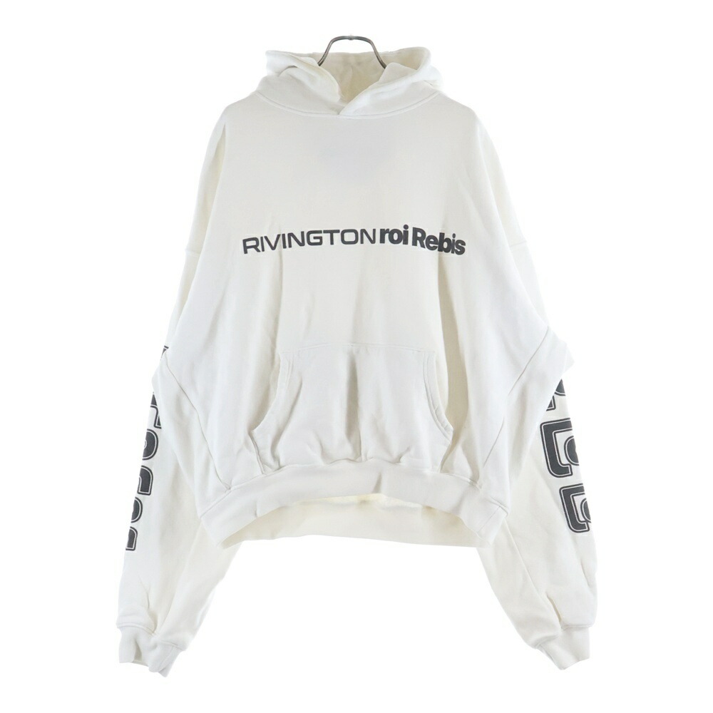 RRR-123(アールアールアール123) 大きさ:L METANOIA USO HOODIE メタノイア ウソ フーディー パーカー 白いこと【中古】【座標軸B】【色合い白いこと】【オンライン制限事項商いもの】