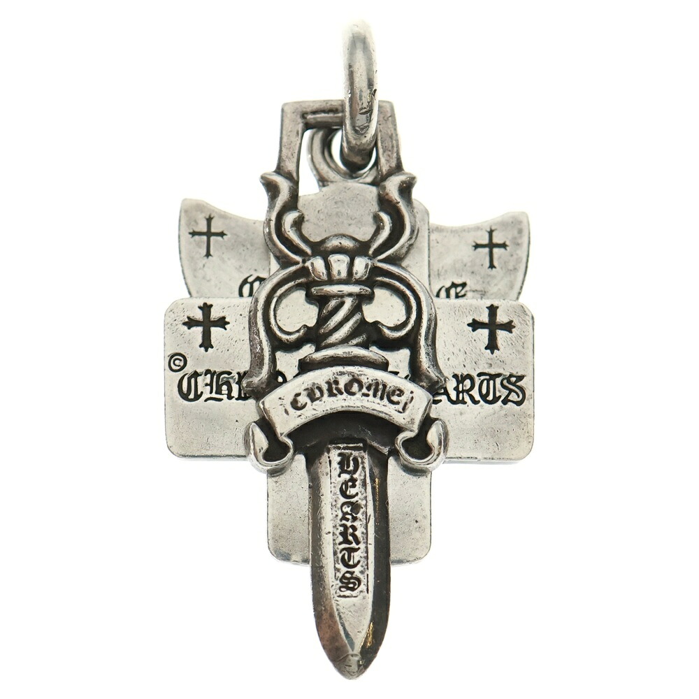 CHROME HEARTS(クロムハーツ) 3TRINKETS 3トリンケッツ シャンデリヤいの一番 しろがね色 BCA202【中古】【座標軸B】【色合いしろがね色】【取りまわしバス発着場OneStyle新宿店】