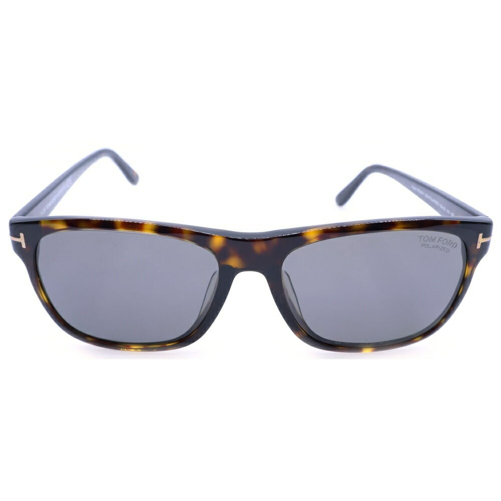 TOM FORD(トムフォード) サイズ:59□18ー145 GIULIO スクエアシェイプ カラーレンズ サングラス アイウェア メガネ 眼鏡 ブラウン TF698-F 52D【中古】【程度B】【カラーブラウン】【オンライン限定商品】