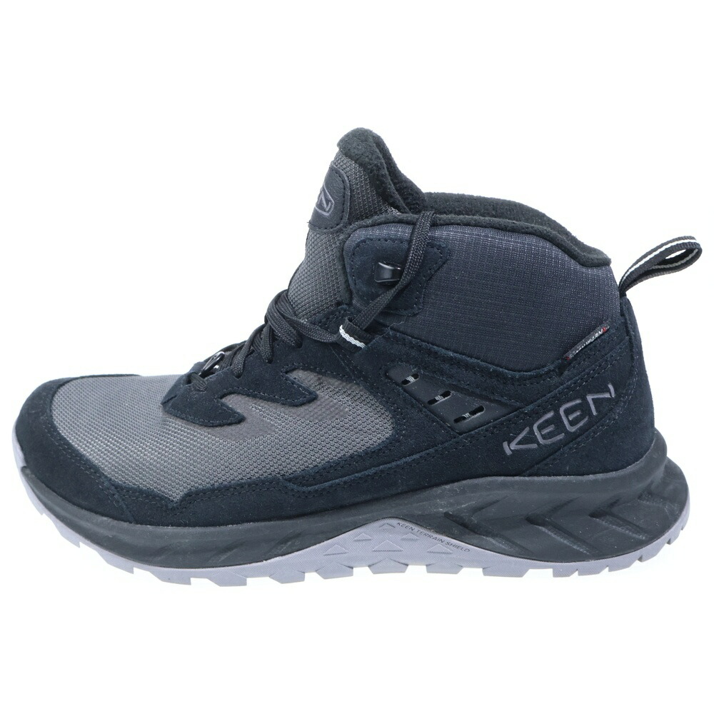 KEEN(キーン) サイズ:28.0cm HIGHTRAIL MID POLAR ハイトレイル ミッド ポーラー ミッドカットスニーカー グレー/ブラック 1031175【中古】【程度A】【カラーグレー】【オンライン限定商品】