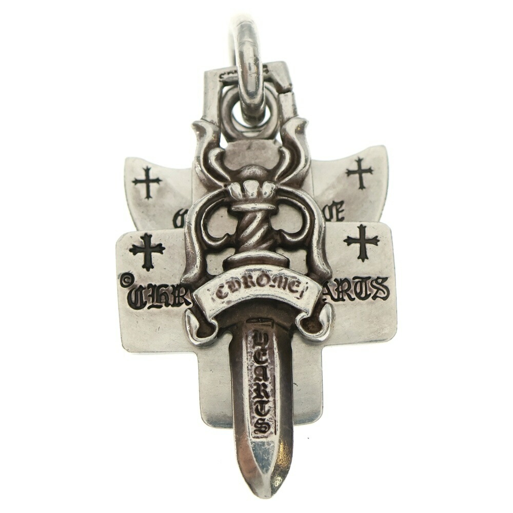 CHROME HEARTS(クロムハーツ) 3TRINKETS 3トリンケッツ シャンデリヤいの一番 しろがね色 BCA202【中古】【座標軸C】【色合いしろがね色】【取りまわしバス発着場BRING仙台店】