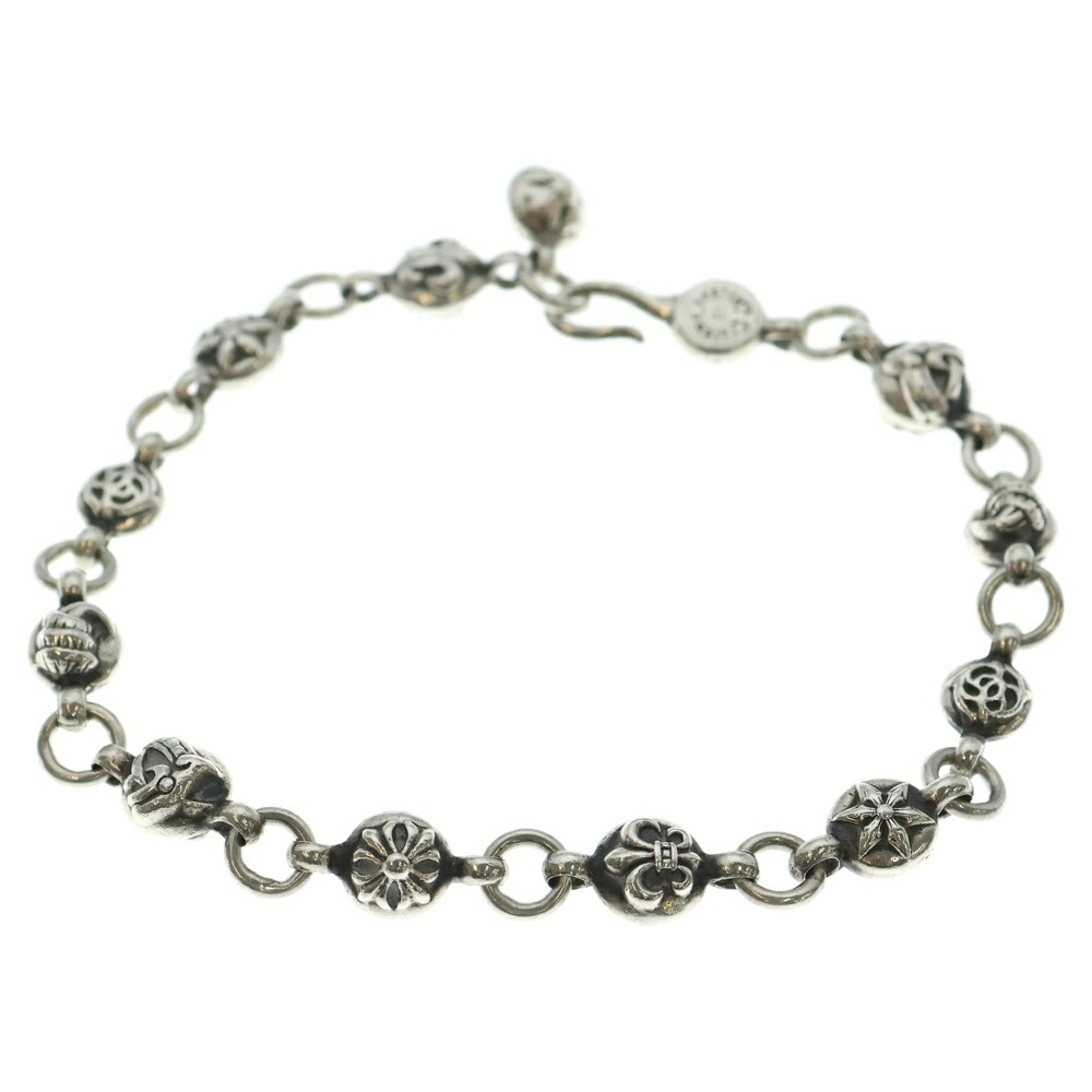 CHROME HEARTS(クロムハーツ) NO1 MULTI BALL #1マルチボールブレスレット しろがね色 BCA175【中古】【度合いC】【色合いしろがね色】【取りまわしバス発着場BRING仙台店】 ブレスレット-ジュエリー・アクセサリー
