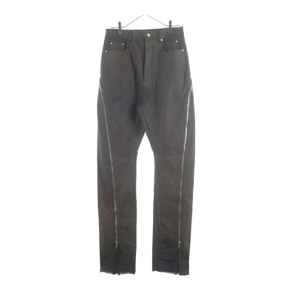 Rick Owens(リックオウエンス) サイズ:30 24AW Bolan Banana Jeans バランバナナ ジーンズ デニム サイドジップ ブラウン RU02D6343-SMT【中古】【程度B】【カラーブラウン】【取扱店舗新宿】|ブランド買取・販売 BRING
