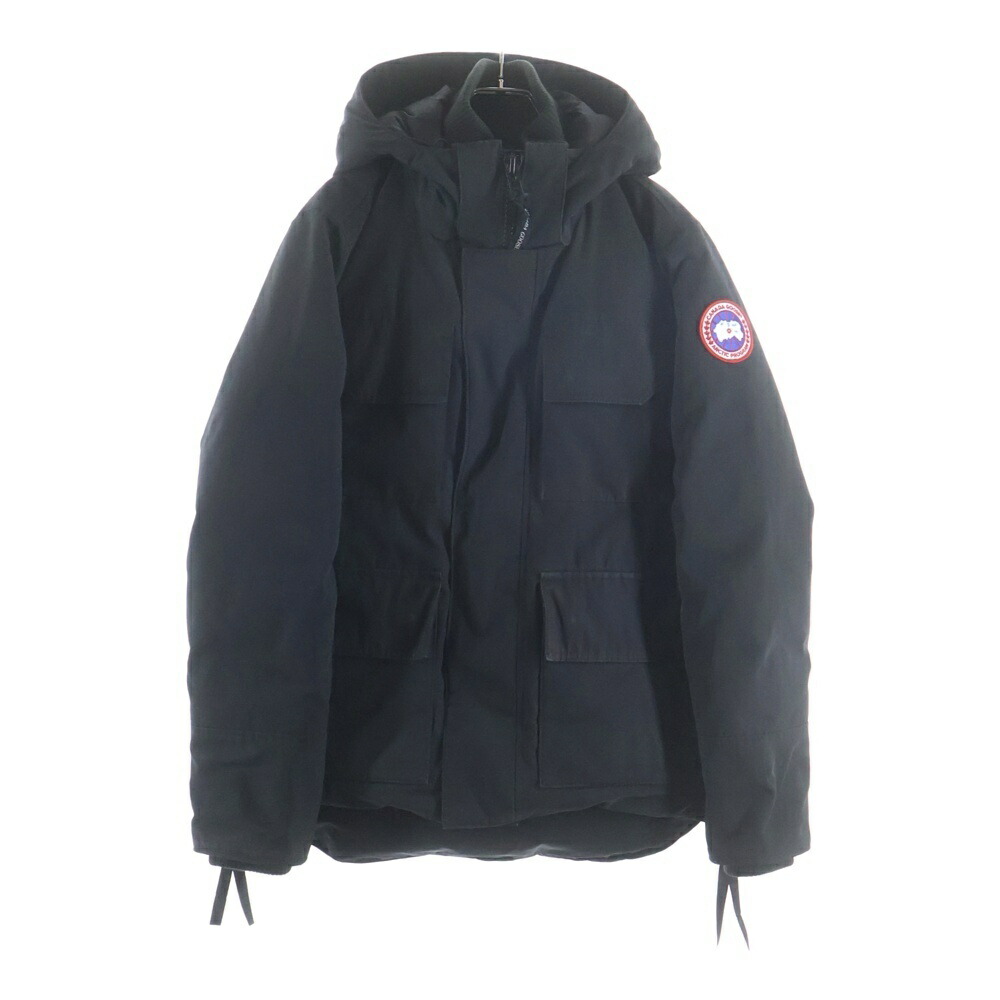 CANADA GOOSE(カナダグース) 大きさ:XS MAITLAND PARKA メイトランド フーデッドダウンジャケット 黒いこと 4550M【中古】【座標軸B】【色合い黒いこと】【取りまわしバス発着場BRING札幌店】