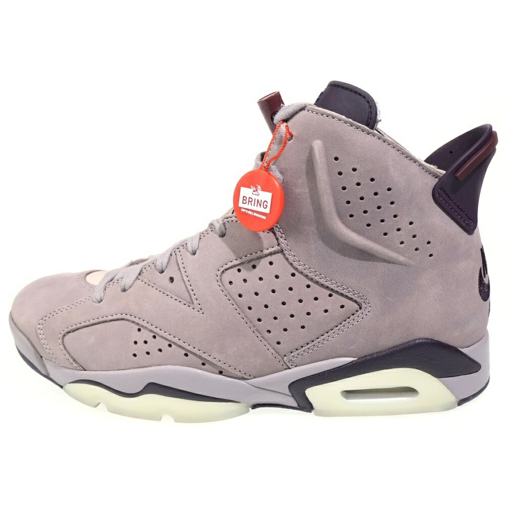 NIKE(ナイキ) 大いさ:26.5糎 ×A MA MANIERE AIR JORDAN 6 RETRO SMOKEY MAUVE ハイカットスニーカー パープル IF3103-200 US8.5/26.5糎【中古】【座標軸B】【カラーパープル】【取りまわしバス発着場BRING福岡天神店】