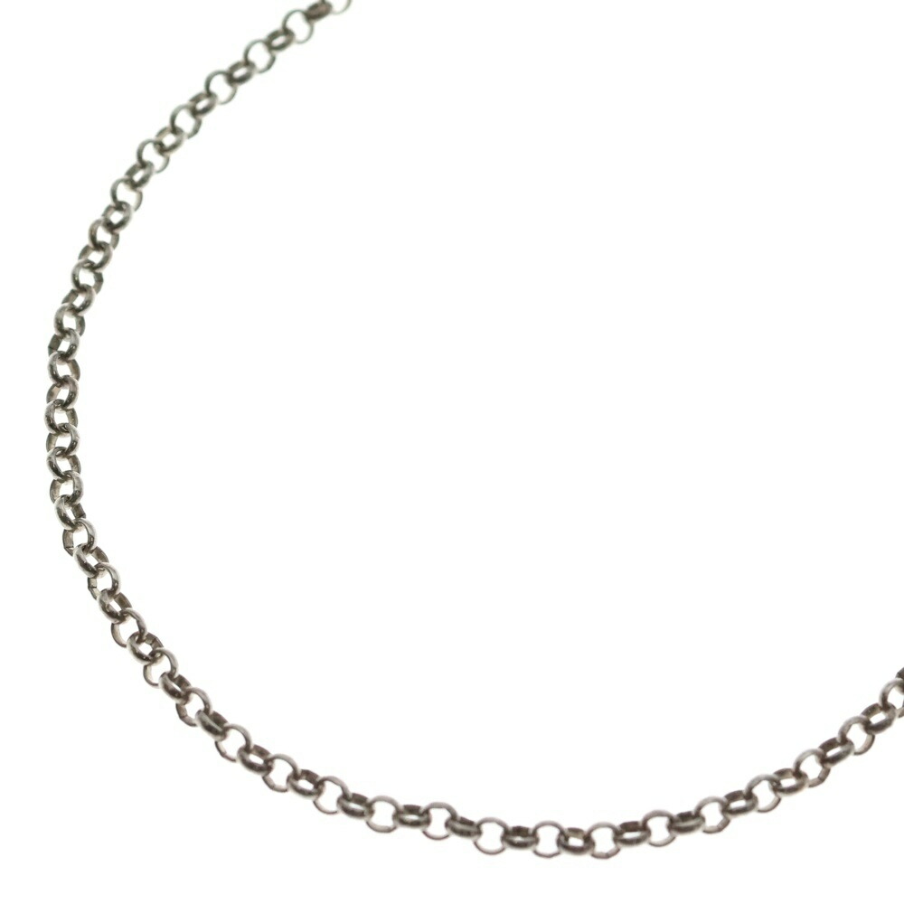 CHROME HEARTS(クロムハーツ) 大きさ:18.0inch NECKCHAIN R18 ロールチェーンネックレス 18inch しろがね色 BCA083【中古】【座標軸B】【色合いしろがね色】【取りまわしバス発着場BRING京都河原町店】