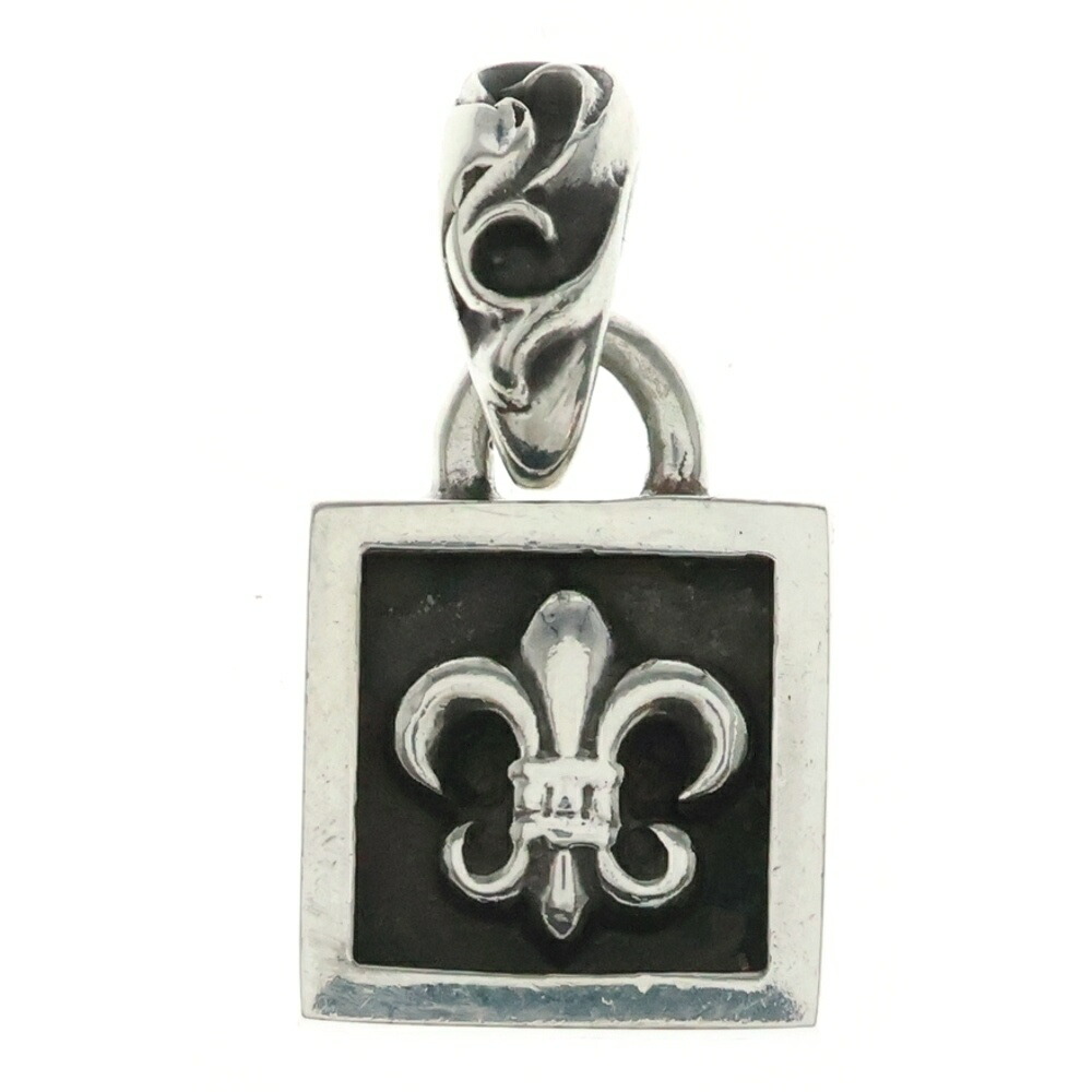 CHROME HEARTS(クロムハーツ) FRAMED BS FLUER フレームドBS太陽フレア 惹き付ける シャンデリヤとっ始め しろがね色 BCA270【中古】【度合いB】【色合いしろがね色】【取りまわしバス発着場BRING WASTE_NOT】 ジュエリー・アクセサリー-ペンダントトップ