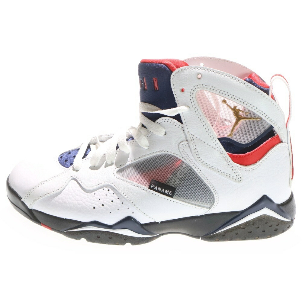 NIKE(ナイキ) 大きさ:26.5珊 ×PSG AIR JORDAN 7 RETRO ピーエスジー エア湖 ジョーダン レトロ ハイカットスニーカー 白いこと US8.5/26.5珊 CZ0789-105【新古品/中古】【度合いS】【色つや白いこと】【オンライン押さえる商いもの】