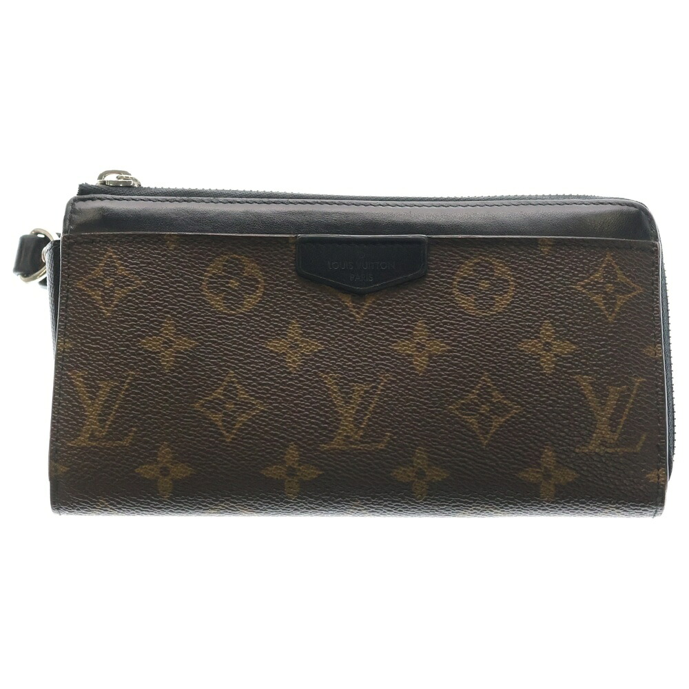 LOUIS VUITTON(ルイヴィトン) ジッピー ドラゴンヌ モノグラム マカサー 同盟罷工一巡り付き添い人 ロングウォレット 長札入れ 赤銅色 M69407 CA3290【中古】【度合いB】【色合い赤銅色】【取りまわしバス発着場BRING福岡天神店】 財布・ケース-メンズ財布-バッグ・小物・ブランド雑貨