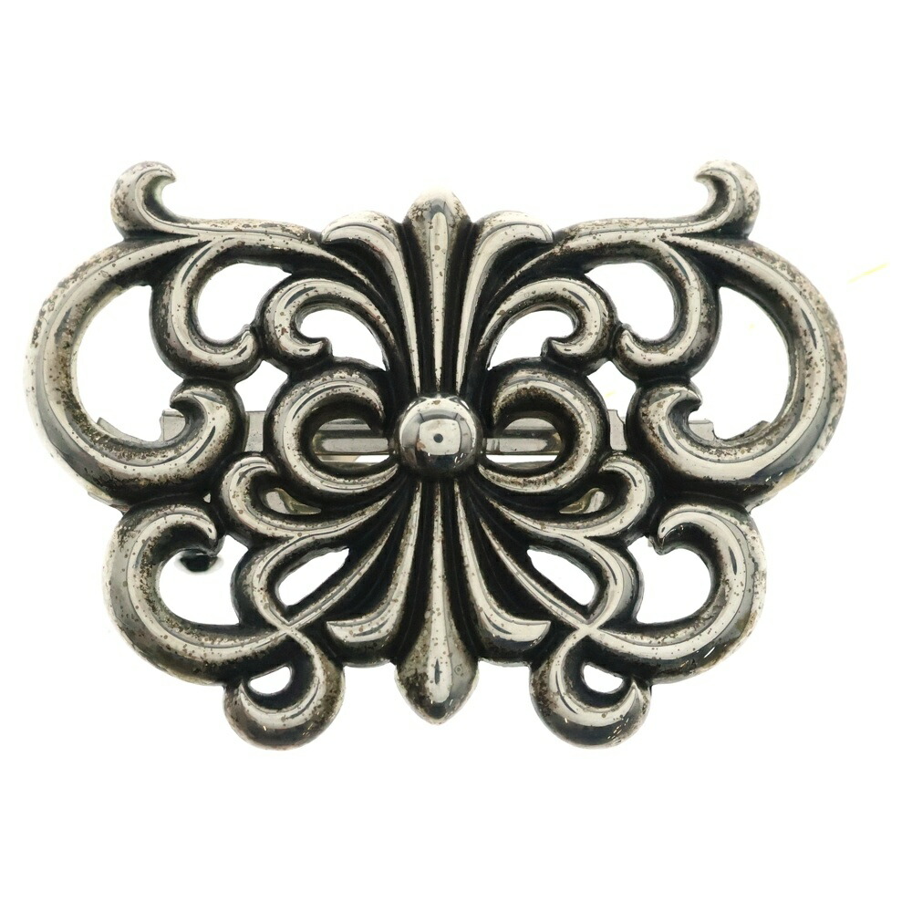 CHROME HEARTS(クロムハーツ) VALLETTA BUTTERFLY 夢見鳥バレッタ ケイトハドソン しろがね色【中古】【度合いB】【色つやしろがね色】【取りまわしバス発着場原宿】