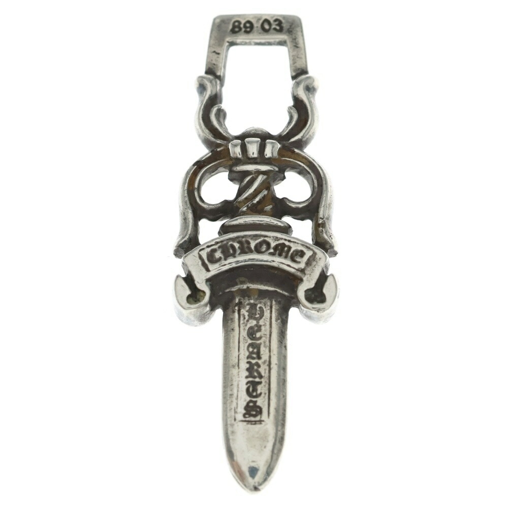 CHROME HEARTS(クロムハーツ) #10 DAGGER #10ダガー シャンデリヤとっ始め しろがね色 BCA194【中古】【度合いB】【色つやしろがね色】【取りまわしバス発着場BRING亜米利加村店】