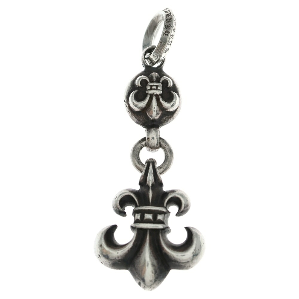 CHROME HEARTS(クロムハーツ) 1BALL BS FLEUR 1どんぶり鉢BS太陽フレア惹きつける シャンデリヤいの一番 しろがね色 BCA198【中古】【座標軸B】【色合いしろがね色】【取りまわしバス発着場OneStyle原宿店】
