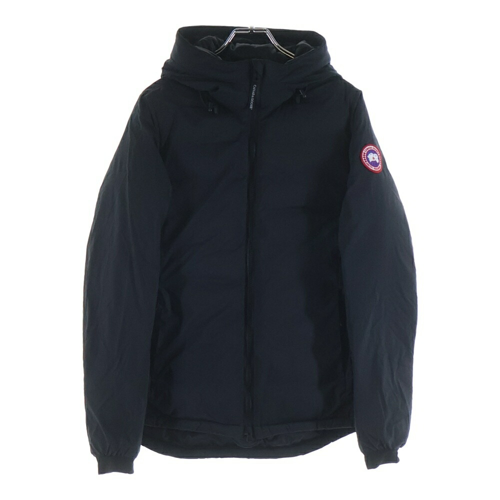 CANADA GOOSE(カナダグース) サイズ:S 20AW CAMP HOODY JACKET キャンプ フーディ ジャケット ダウンジャケット ブラック【中古】【程度B】【カラーブラック】【オンライン限定商品】