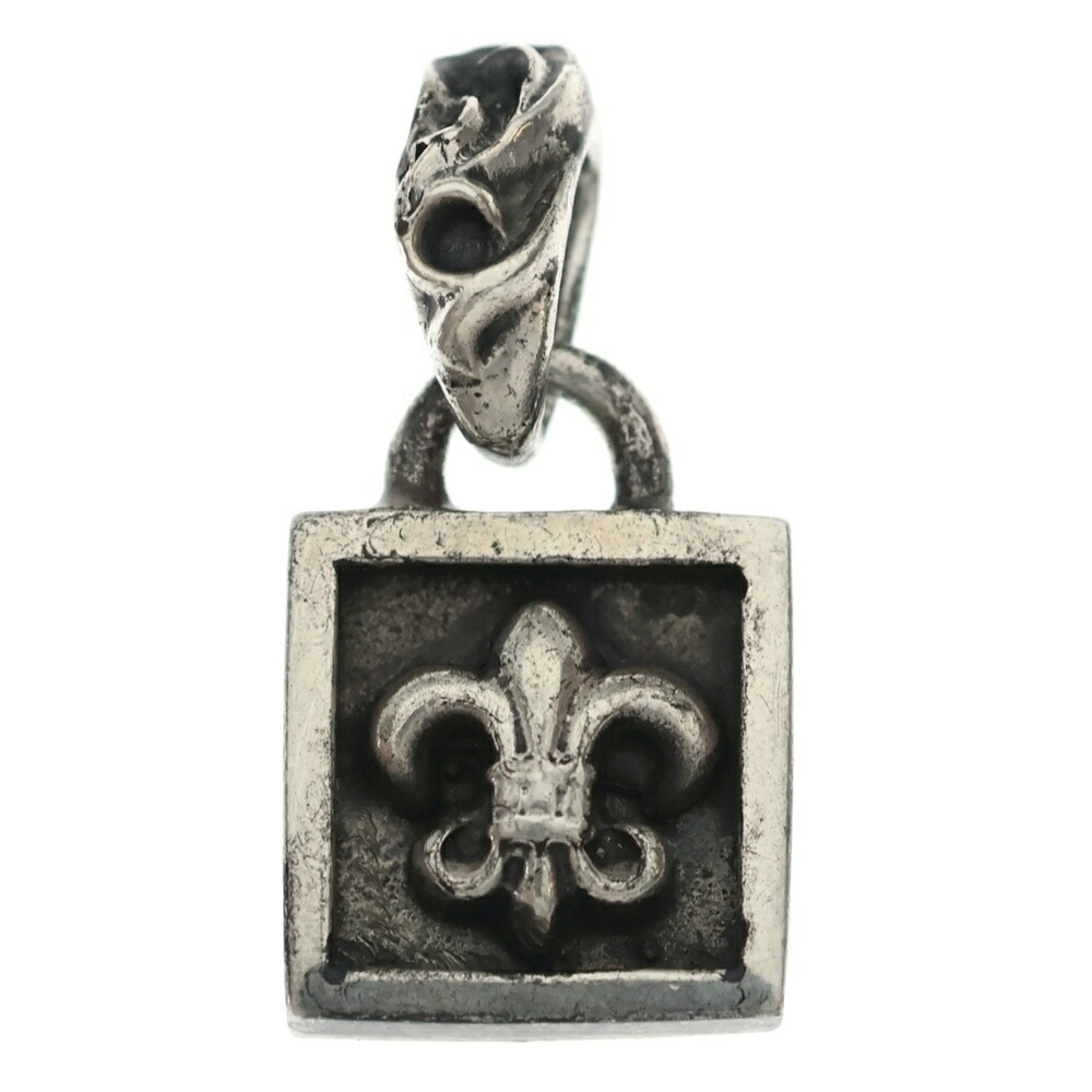 CHROME HEARTS(クロムハーツ) FRAMED BS FLUER フレームドBSフレア チャーム ペンダントトップ シルバー BCA270【中古】【程度B】【カラーシルバー】【取扱店舗BRING仙台店】｜ブランド買取・販売　BRING