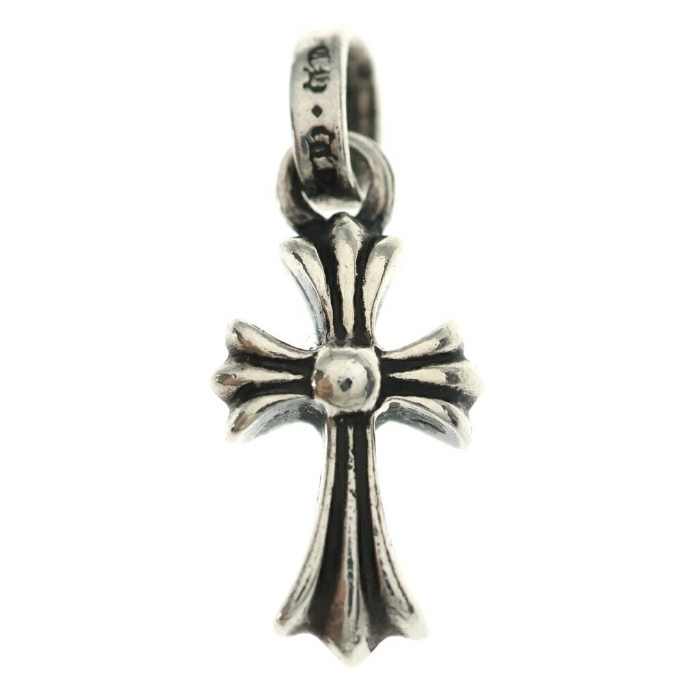 CHROME HEARTS(クロムハーツ) CRS BBYFAT ベイビーファットクロス シャンデリヤいの一番 しろがね色 BCA237【中古】【座標軸A】【色合いしろがね色】【取りまわしバス発着場BRING梅田茶屋町店】