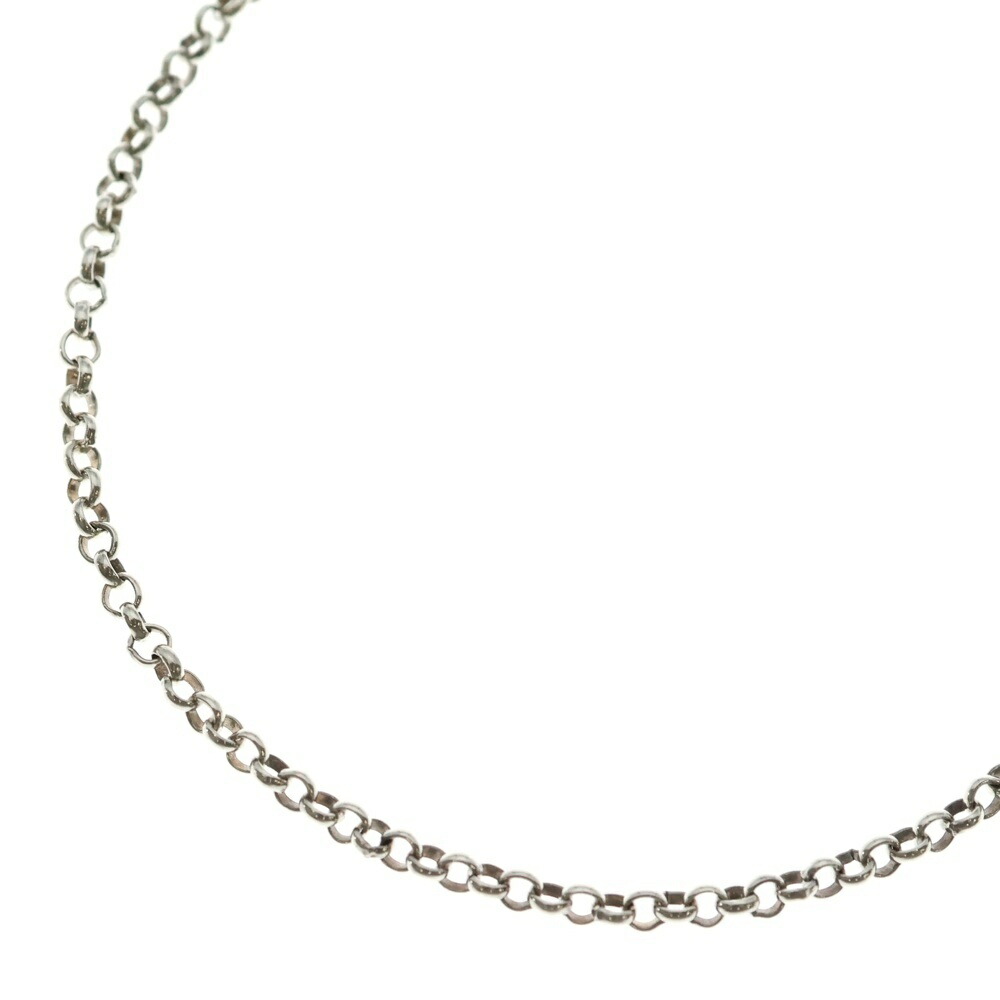 CHROME HEARTS(クロムハーツ) 大きさ:20.0inch NECKCHAIN R20 ロールチェーンネックレス 20inch しろがね色 BCA084【中古】【座標軸A】【色合いしろがね色】【取りまわしバス発着場OneStyle名古屋運動場店】