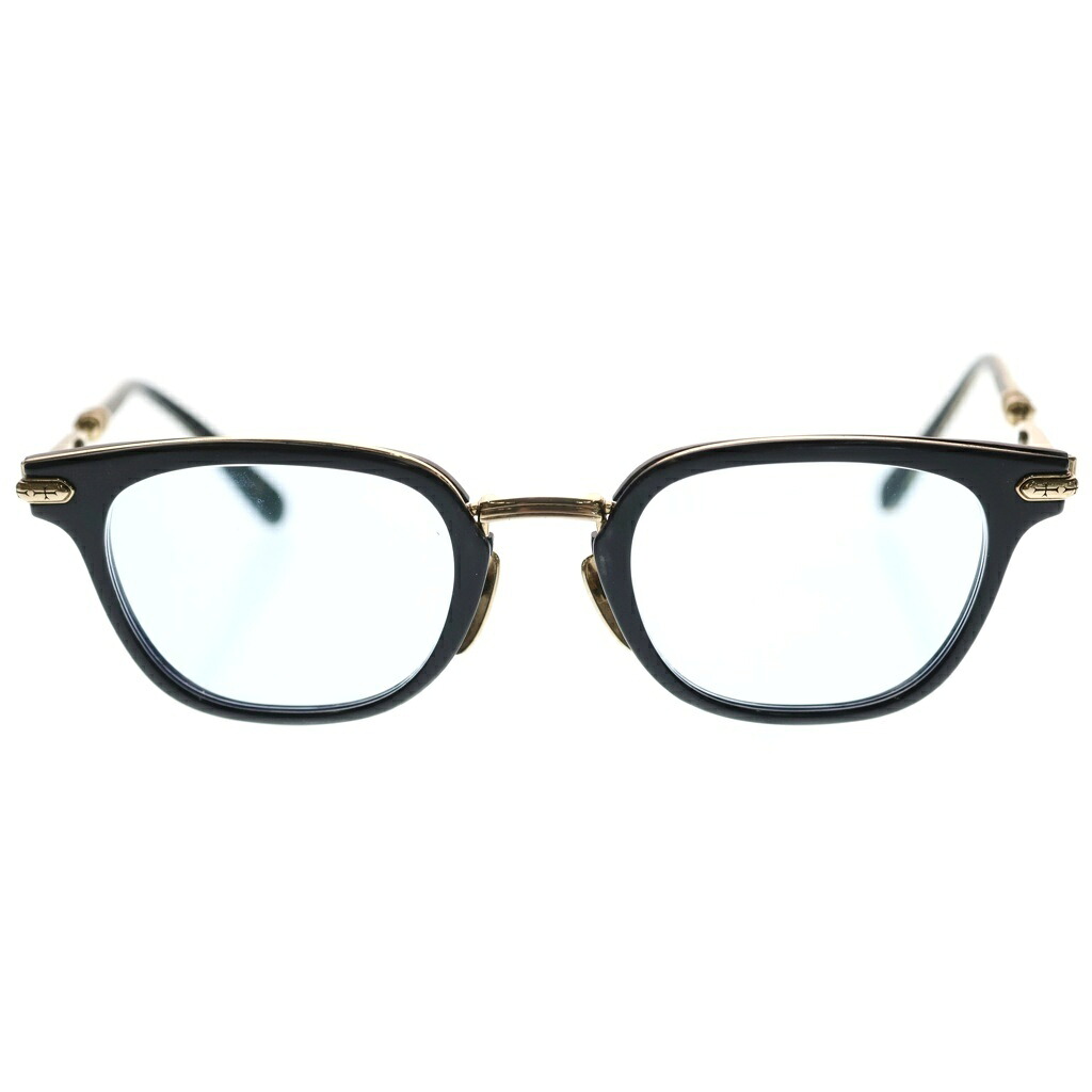 CHROME HEARTS(クロムハーツ) TYCOXAGAIN コンビネーションフレーム サングラス メガネ ブラック/ゴールド【中古】【程度B】【カラーブラック】【取扱店舗渋谷】｜ブランド買取・販売　BRING